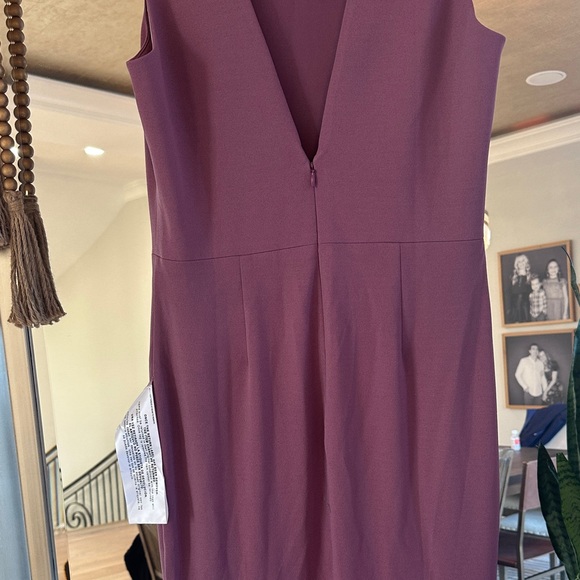 Dress the Population Sleeveless Plum Maxi Dress - Picture 2 of 5